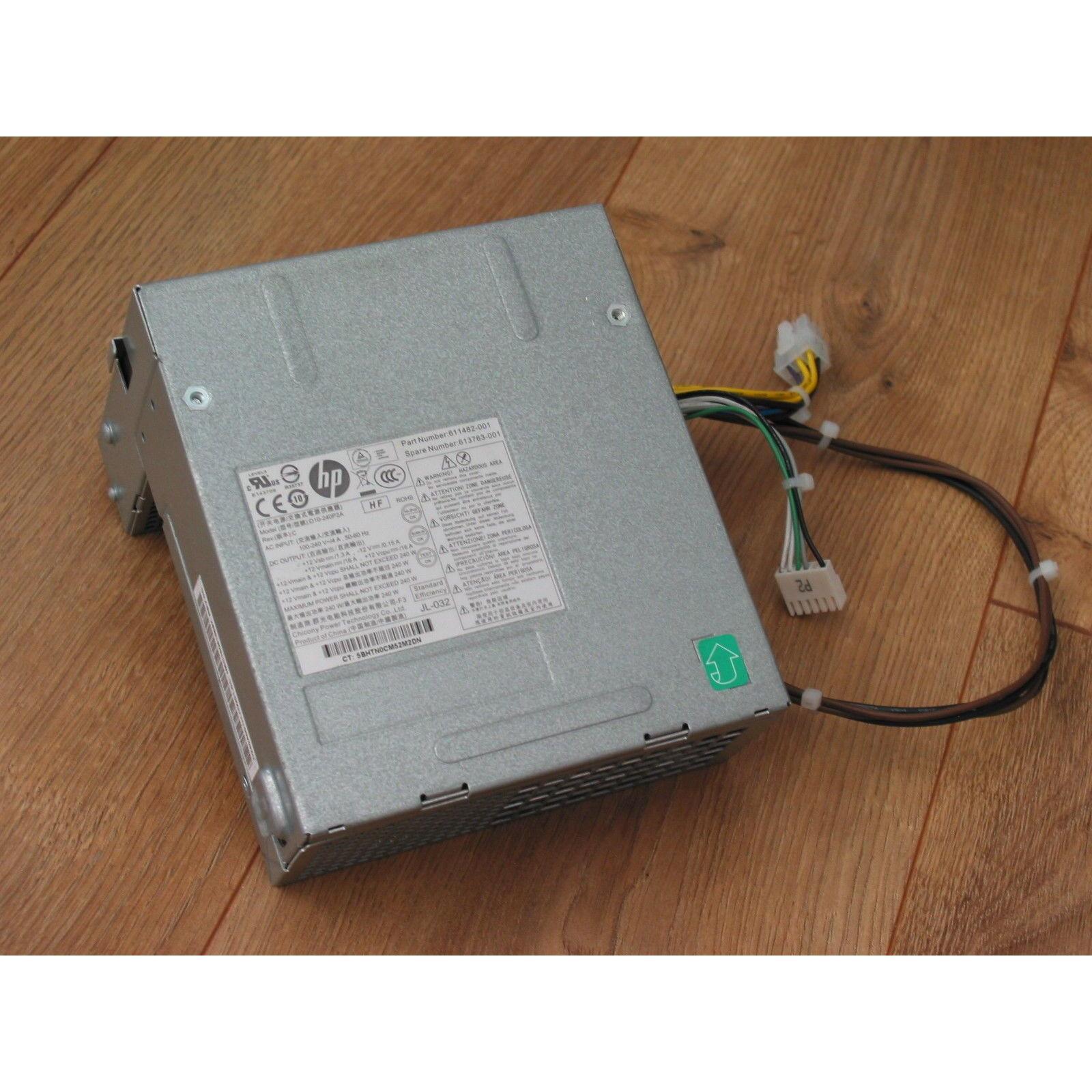 Fonte para HP Power Supply 611481-001 611482-001 240W Pro 6300 6305 Elite 8300 SFF DPS-240 - AloinfoUSA