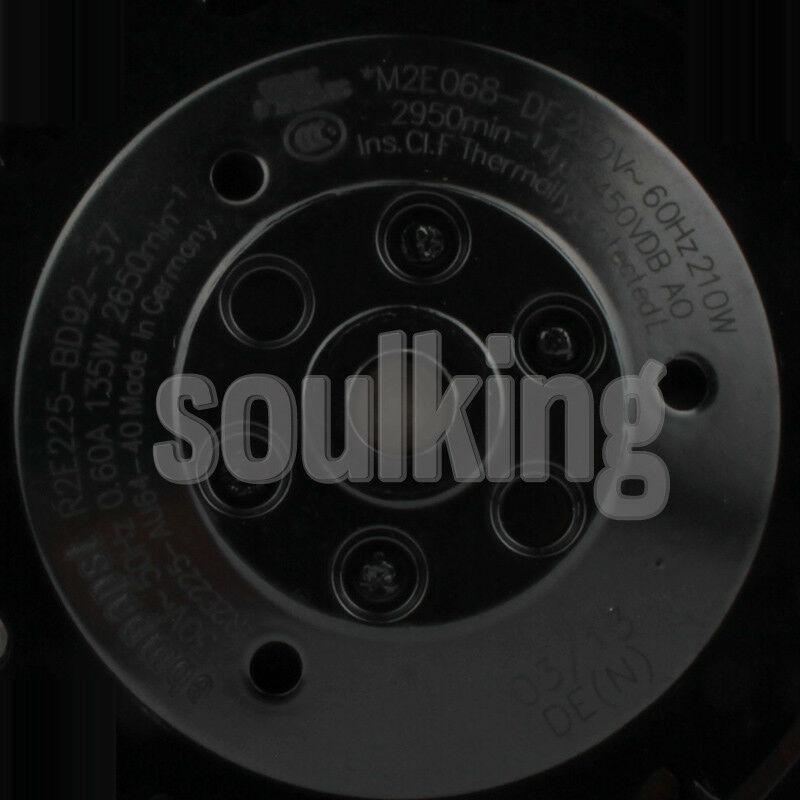 For R2E225-BD92-37 ebmpapst 230V 0.6A 135W Centrifugal Cooling Fan - AloinfoUSA