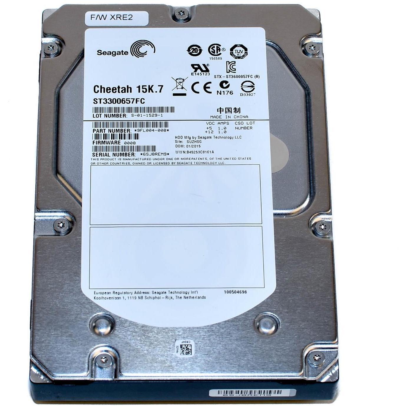 HD 300GB FC 15k RPM 3.5" 4G ST3300657FC - AloinfoUSA