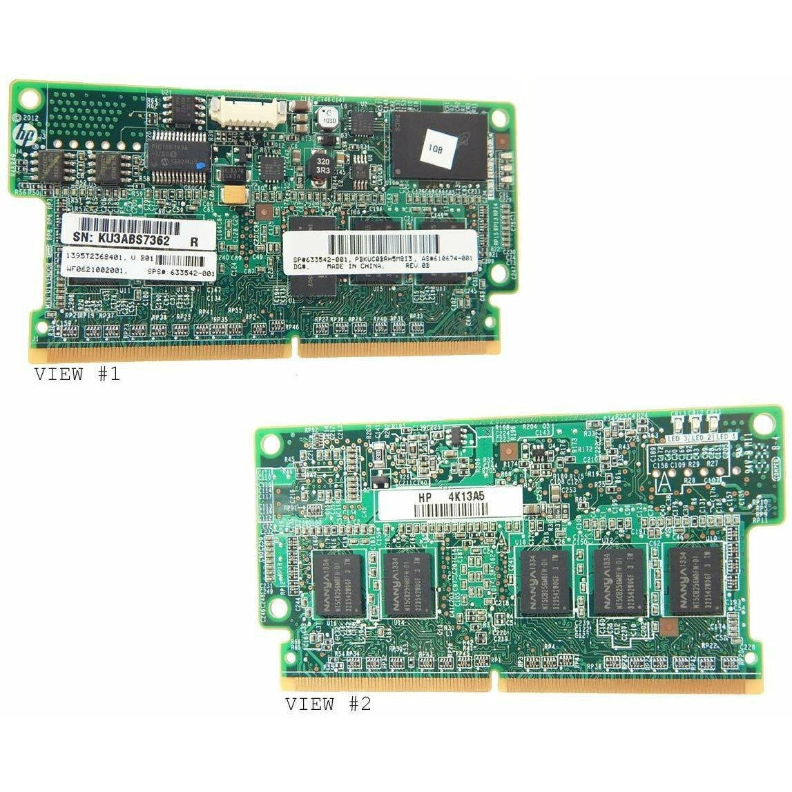 HP 1GB Flash Backed Write Cache FBWC Memory 633542-001 - AloinfoUSA