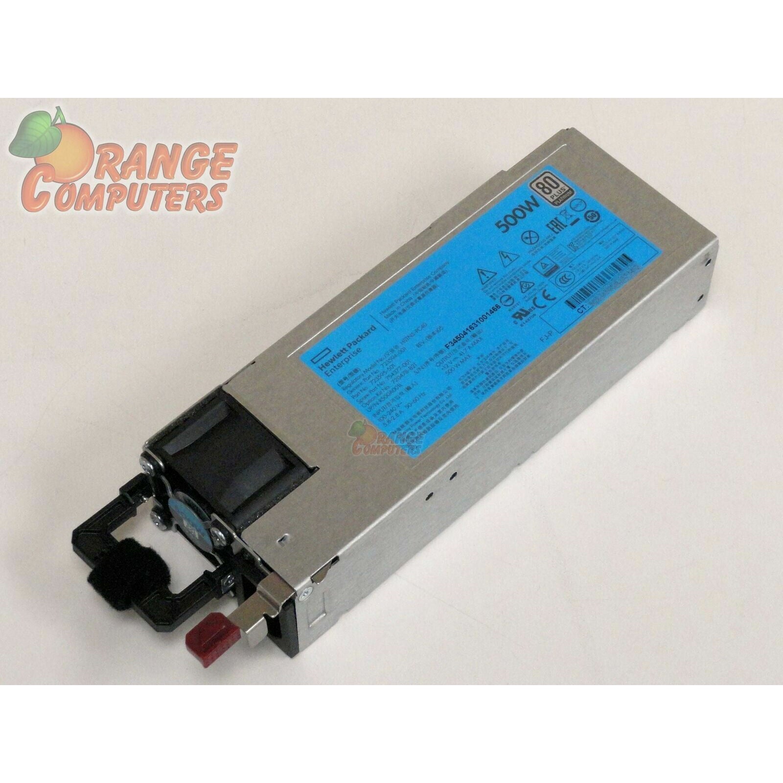 HP 500W Power Supply DL380 DL360 G9 Gen9 Watt 723595-501 723594-001 720478-B21 887758175842 - AloinfoUSA