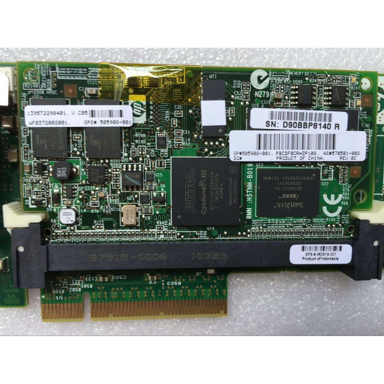 HP 572532-B21 Smart Array P410 512 MB FBWC controller raid + 571436-002 Battery 884962119556 - AloinfoUSA