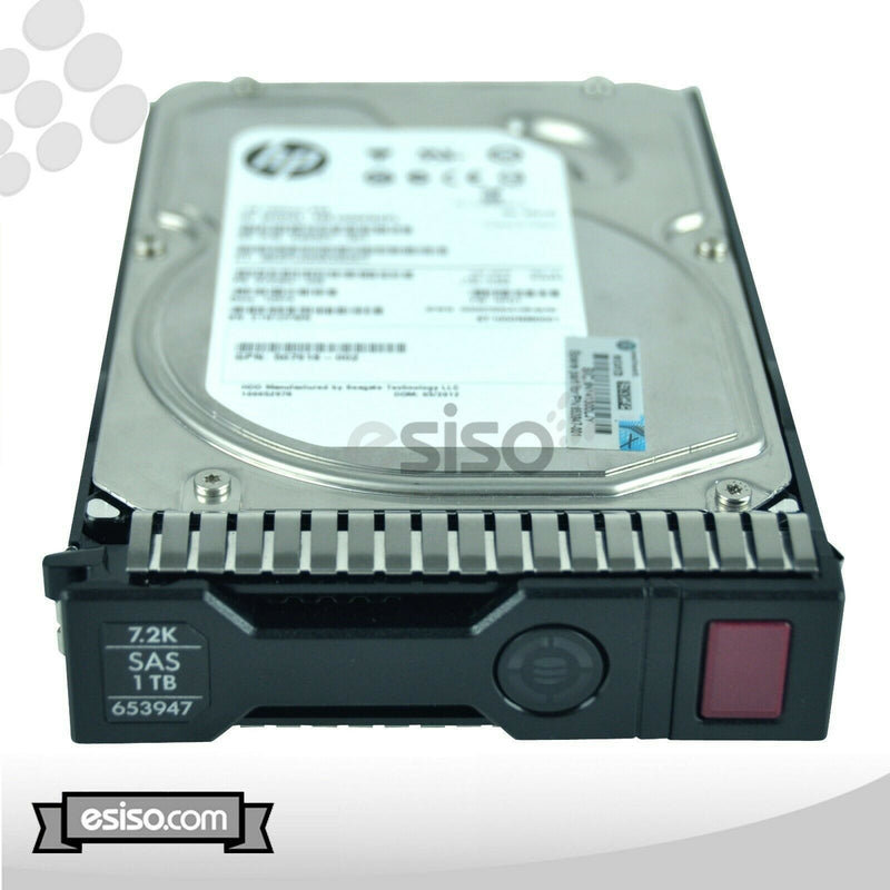 HP 652753-B21 653947-001 1TB 6G 7.2K LFF 3.5'' SAS HDD FOR ML110 ML150 ML350 G9-FoxTI