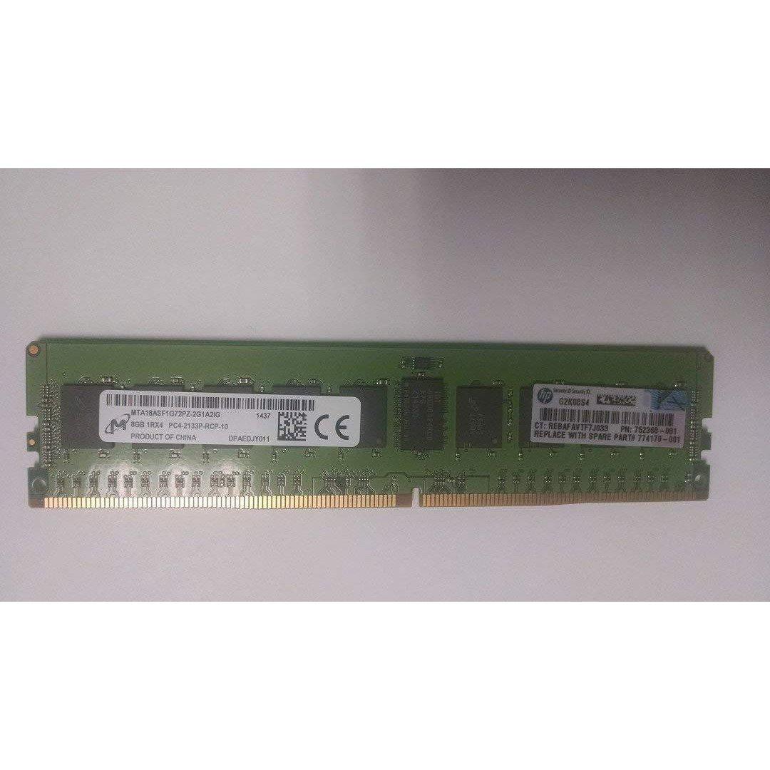 HP 752368-081 8GB 1RX4 PC4-2133P-R Memory - 726718-B21, 774170-001 - AloinfoUSA
