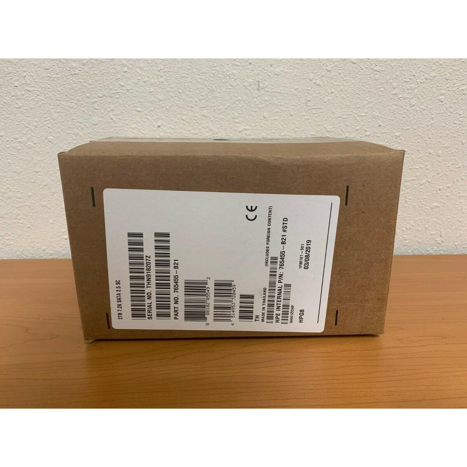 HP 765455-B21 765869-001 2TB 7.2K RPM 6G 2.5" SATA MDL HDD Disco - AloinfoUSA