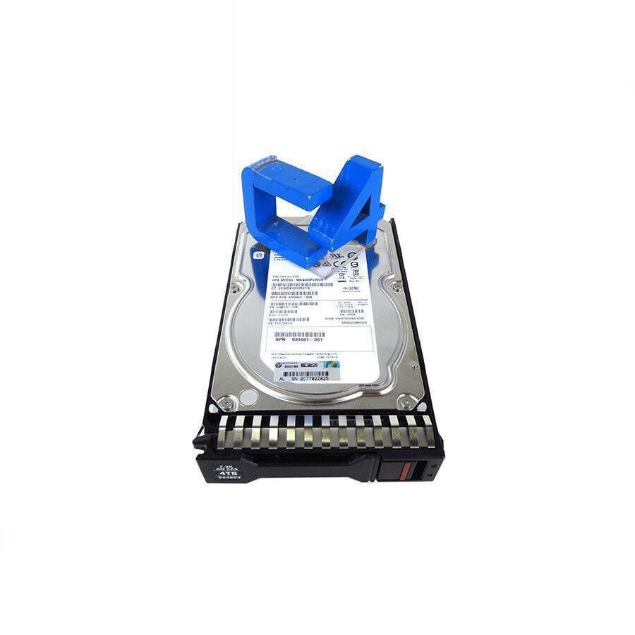 HP 839081-001 4TB SAS 3.5 7.SK 6G SC HARD DRIVE 695507-008 844894-001 - AloinfoUSA