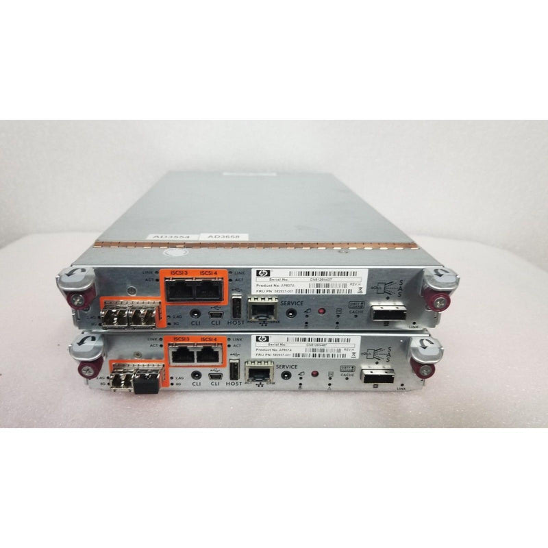 HP P2000 G3 FC/iSCSI MSA SAN Controller AP837A 582937-001 884962204368-FoxTI