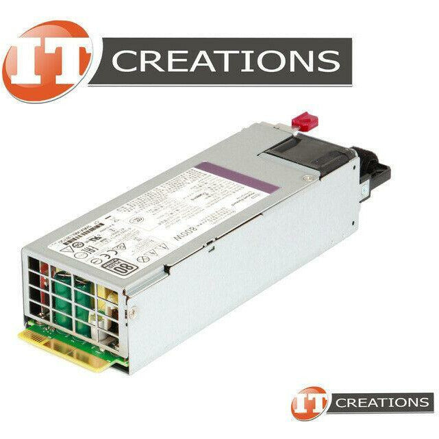 HP POWER SUPPLY 800W AC 100-240V PLATINUM FOR HPE DL360 DL380 GEN10 866730-001 - AloinfoUSA