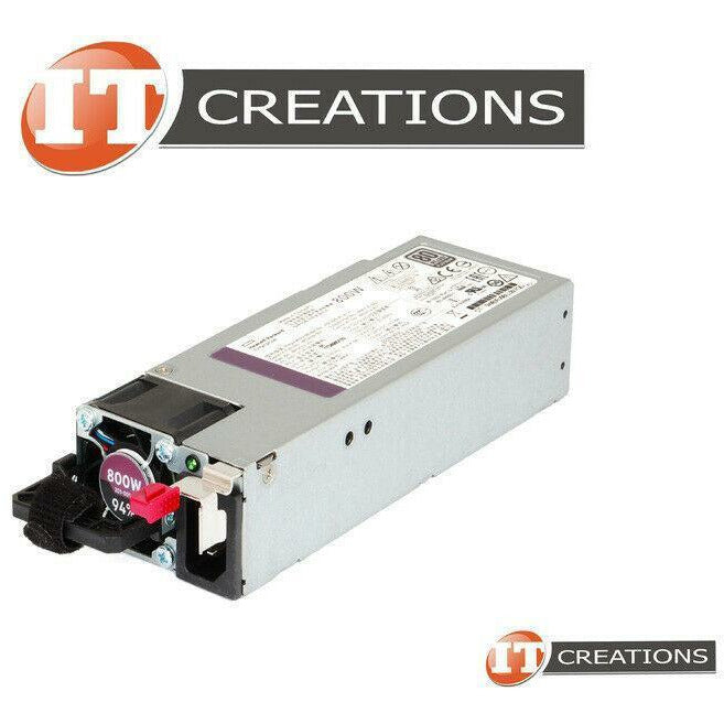 HP POWER SUPPLY 800W AC 100-240V PLATINUM FOR HPE DL360 DL380 GEN10 866730-001 - AloinfoUSA