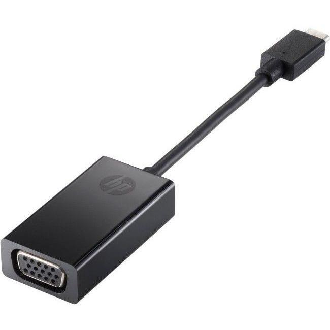HP USB-C to VGA Adapter (N9K76AA) 889894098092 - AloinfoUSA