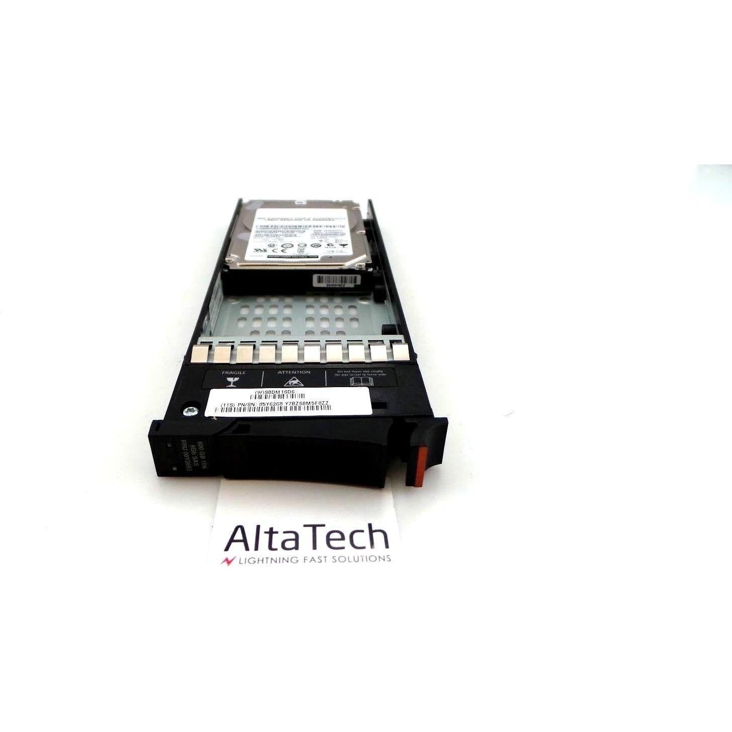 IBM 85Y5864 / 00Y2683 00L4521 3546 600GB 10k SAS 2.5" SFF V7000 HDD Hard Drive - AloinfoUSA