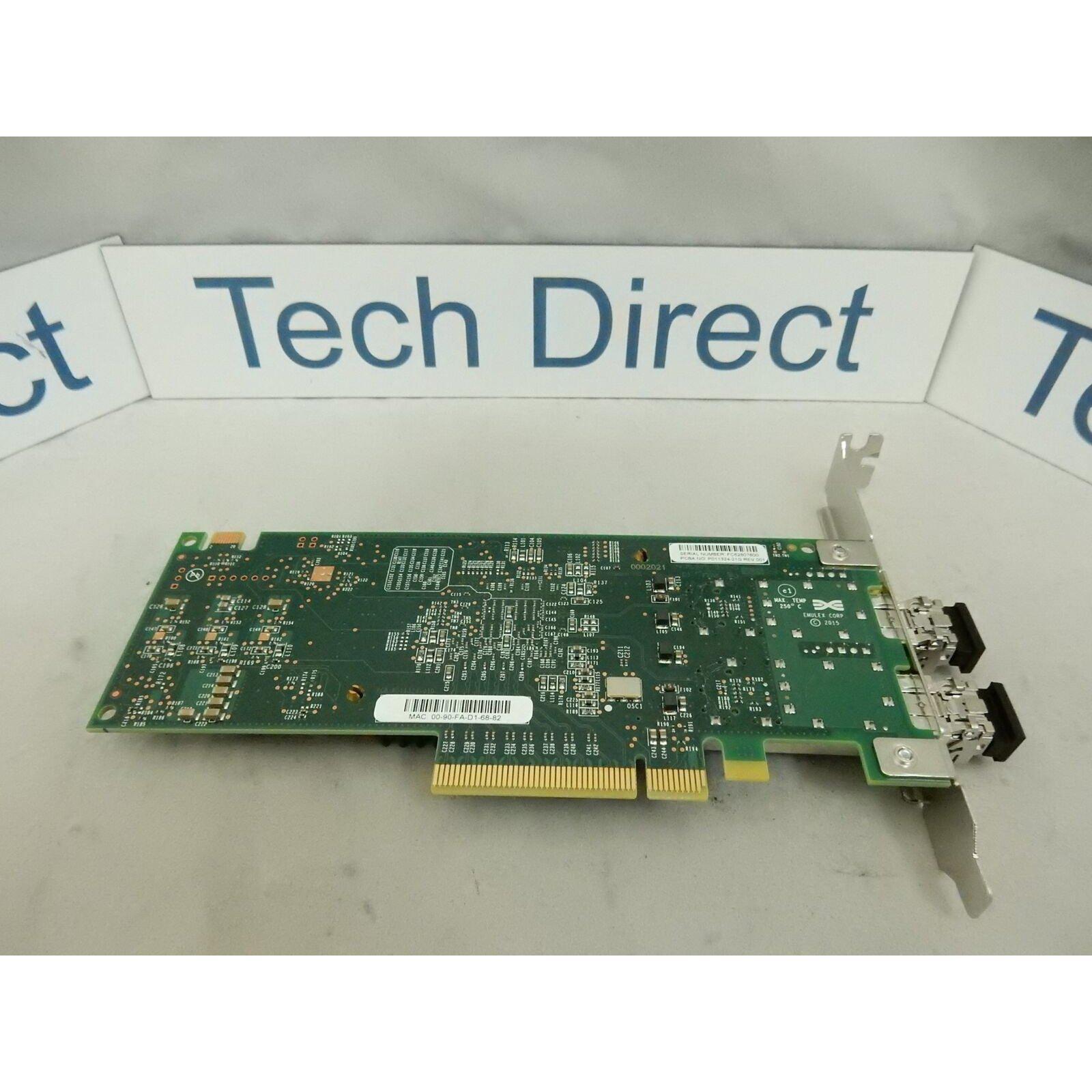 Lenovo Emulex 16GB FC Dual Port Host Bus Adapter ZZ 01CV840 - AloinfoUSA