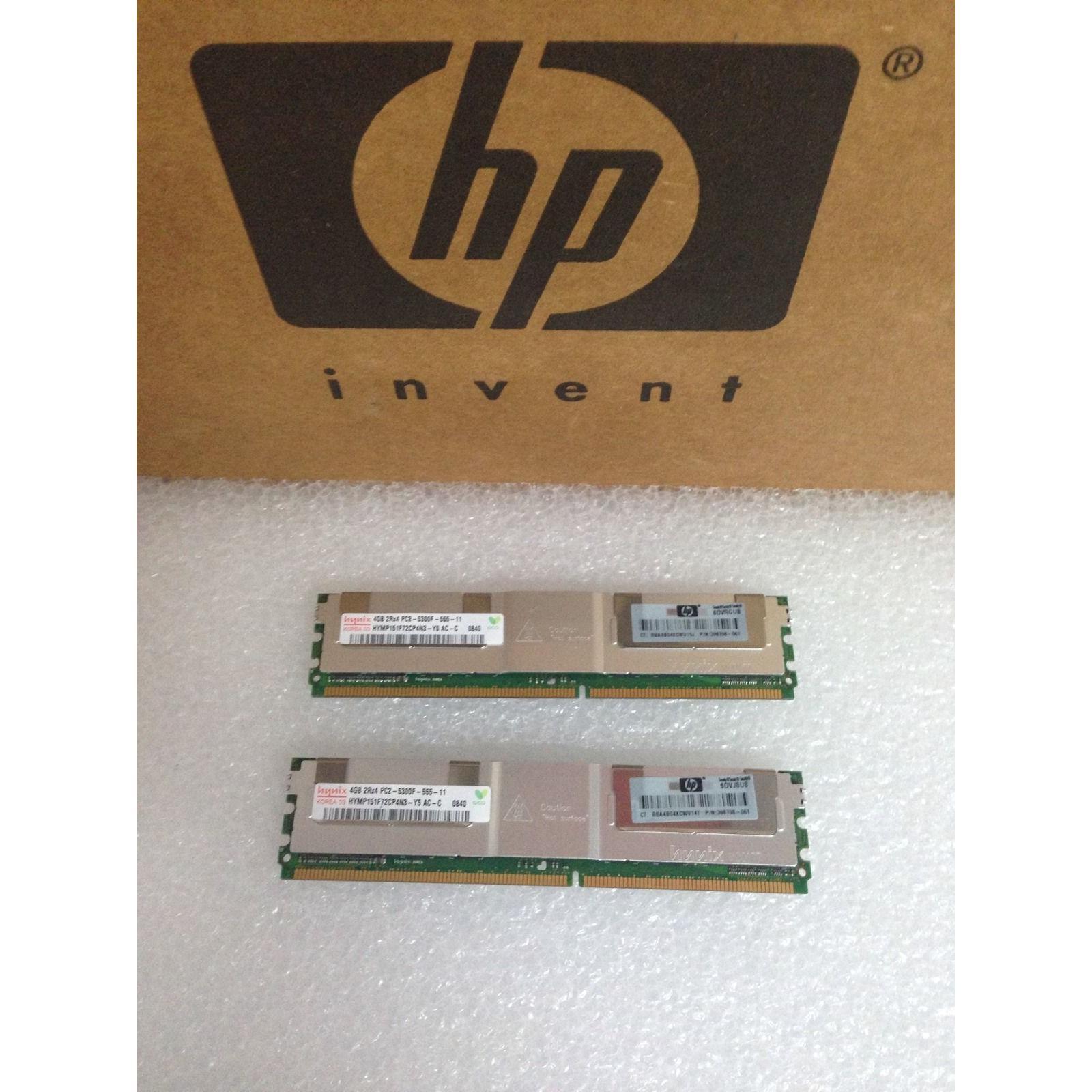 Memoria HP 397415-B21 398708-061 8gb ram (2X4GB) memory kit - AloinfoUSA