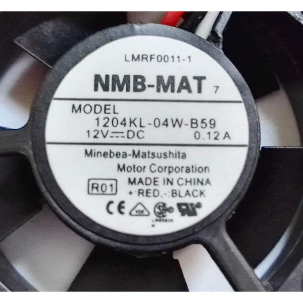 NMB 1204KL-04W-B59 30mm x 10mm Wired Router Cooler Cooling Fan DC 12V 0.12A 3Pin-FoxTI