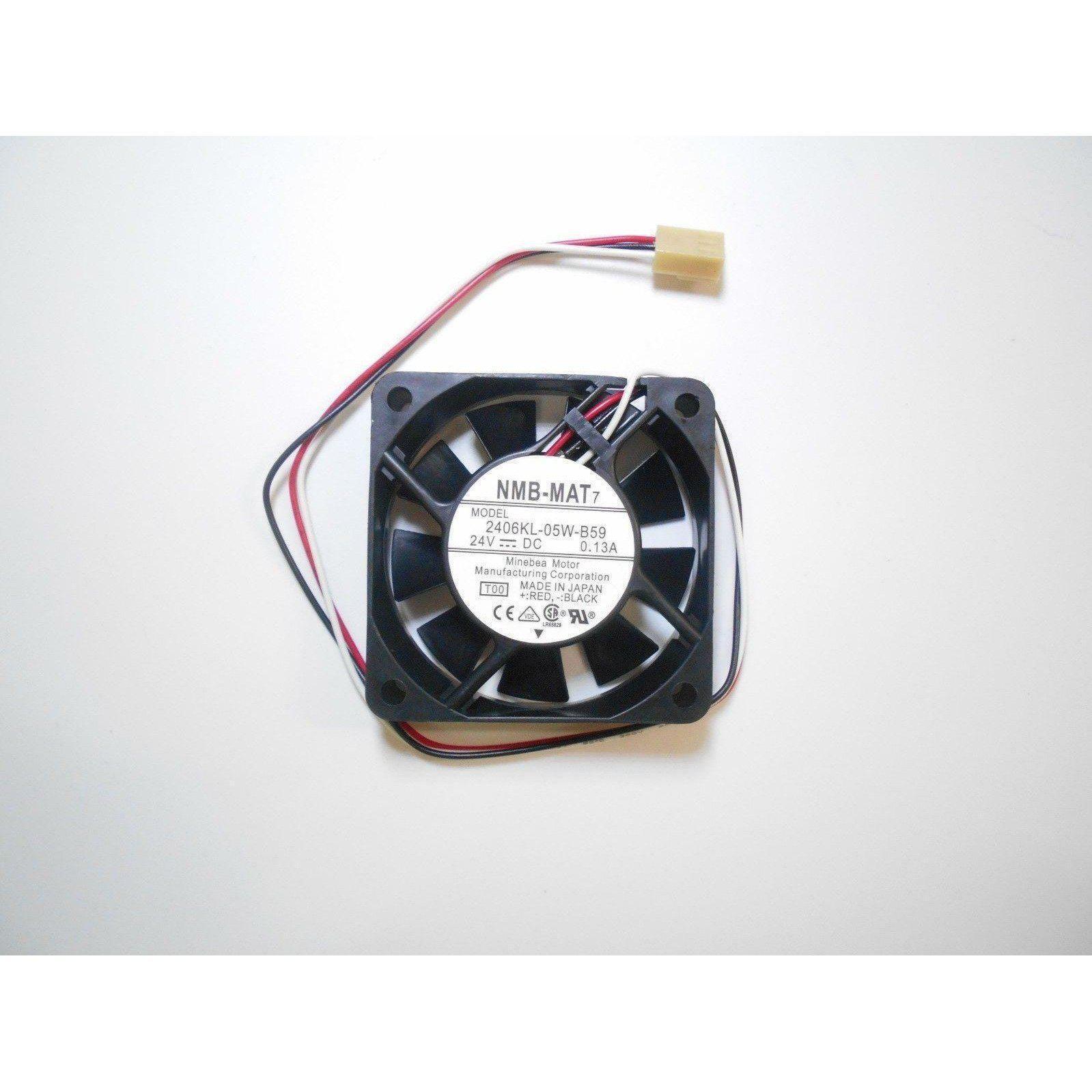 NMB 2406KL-05W-B59 Fan 24V 0.13A 60*60*15 3pin - AloinfoUSA