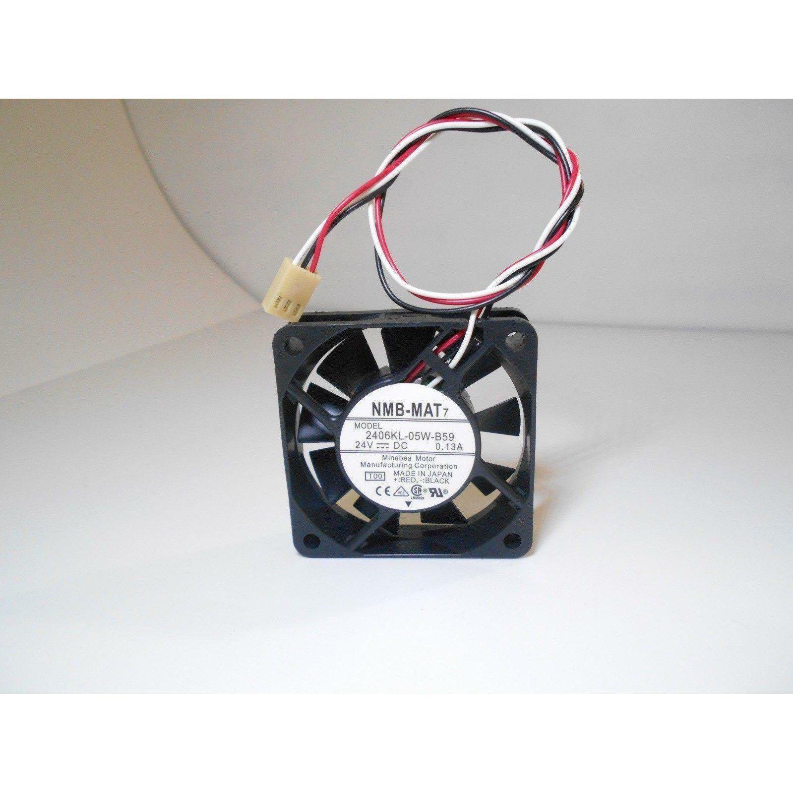 NMB 2406KL-05W-B59 Fan 24V 0.13A 60*60*15 3pin - AloinfoUSA