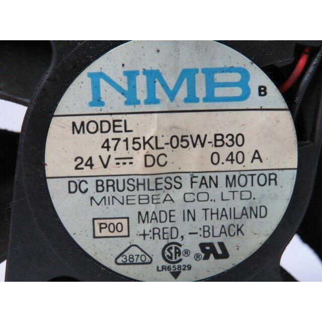 NMB 4715KL-05W-B30 Fan Axial 0.40 Amp 24 VDC 819599207062 - AloinfoUSA