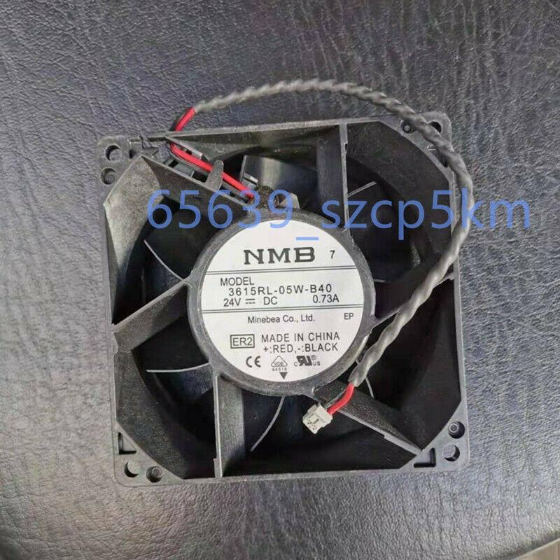 NMB-MAT 3615RL-05W-B40 9038 92*92*38mm 24V 0.73A 2PIN  Case Cooling Fan - AloinfoUSA
