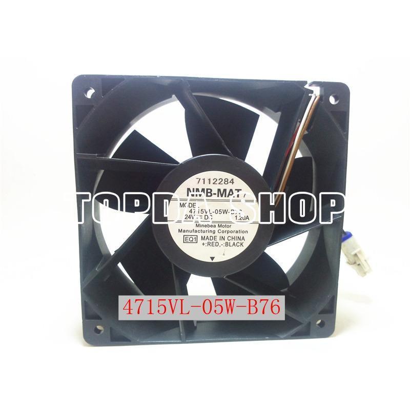 NMB-MAT 4715VL-05W-B76 120*38 24V 1.20A 12CM 120*120*38mm inverter fan - AloinfoUSA