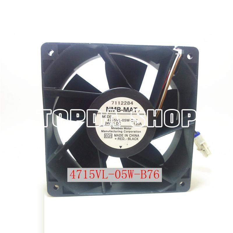 NMB-MAT 4715VL-05W-B76 120*38 24V 1.20A 12CM 120*120*38mm inverter fan - AloinfoUSA