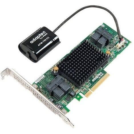 Placa Controladora Raid Adaptec 81605z 12G PCI-e 3.0 x8 SAS/SATA 2287101-R - AloinfoUSA
