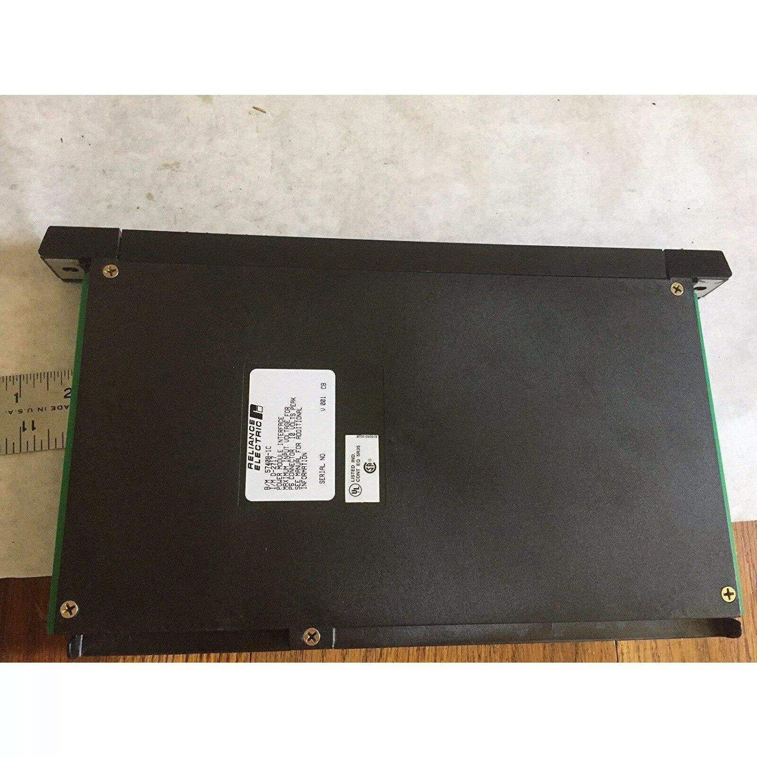 RELIANCE ELECTRIC 57408-1,B/M 57408-1C POWER MODULE INTERFACE I/M D-2717 - AloinfoUSA