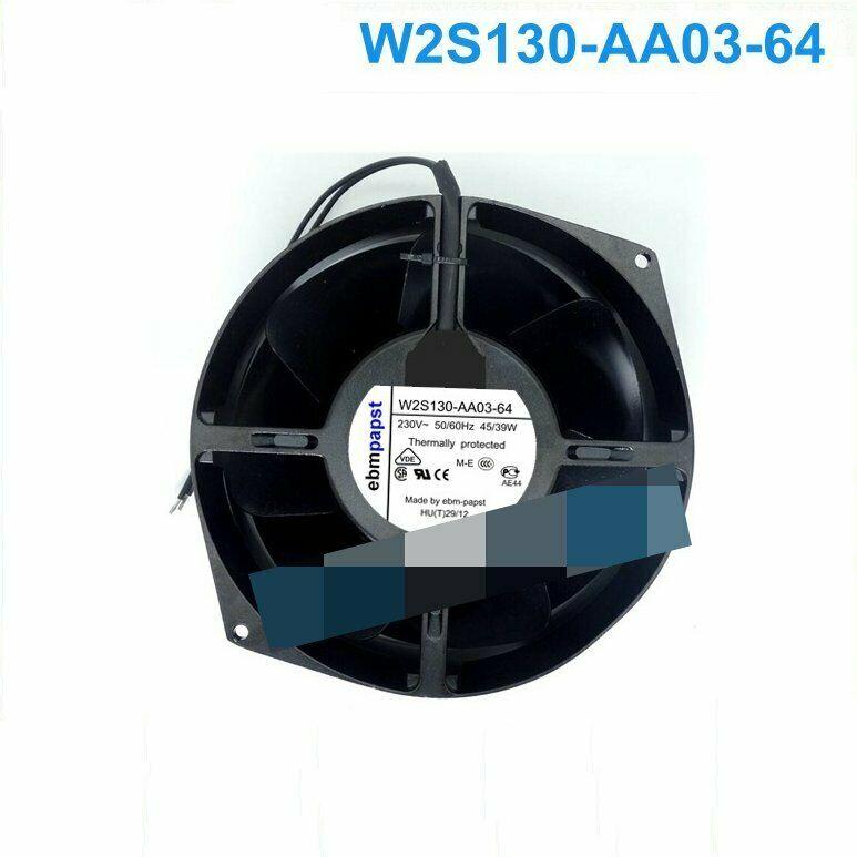 Ebmpapst W2S130-AA03-64 AC230V all metal high temperature resistant fan 962682146172 - AloinfoUSA