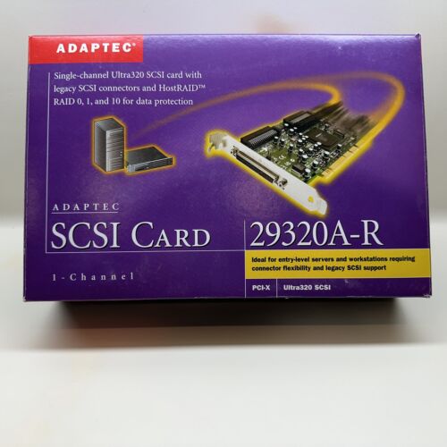 Adaptec ASC-29320A-R Ultra 320 PCI-X/PCI SCSI Controller Card - AloTechInfoUSA