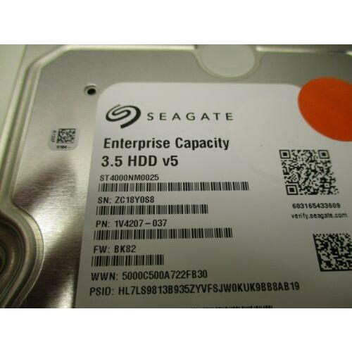 Seagate Enterprise 3.5 HDD v5 ST4000NM0025 4TB SAS Hard Drive 3.5" Disco - MFerraz Tecnologia