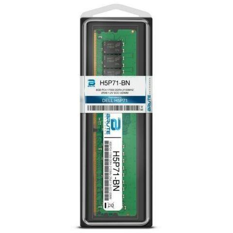 H5P71 Dell Compatible 8GB DDR4-2133Mhz 2Rx8 1.2v ECC UDIMM Memoria - MFerraz Tecnologia