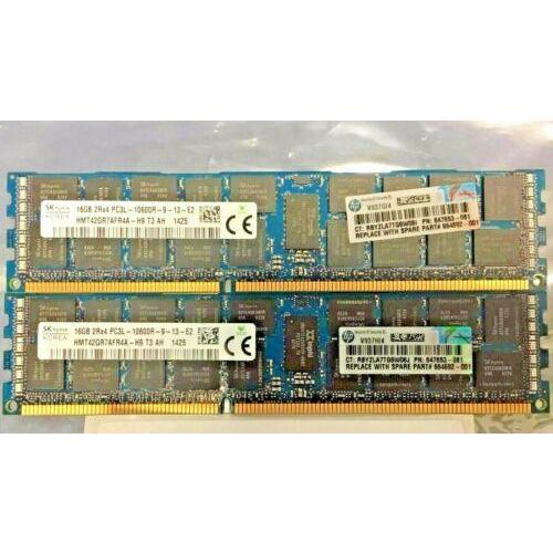 Memoria 647653-081 HP 16GB (1X16GB) 2RX4 PC3L-10600R MEMORY FOR G8 647901-B21 664692-001 - MFerraz Tecnologia