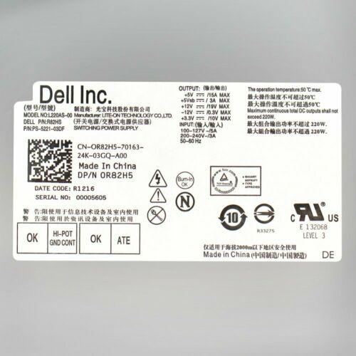 Dell Inspiron H220NS Power Supply