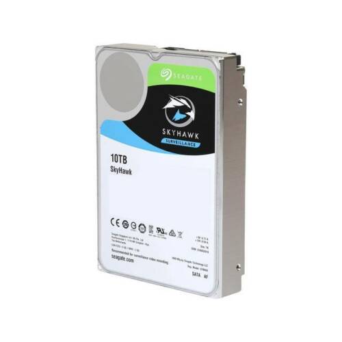 Seagate SkyHawk 10TB Surveillance ST10000VX0004 256MB 3.5" Internal Hard DRIVE 763649089231 HD - MFerraz Tecnologia