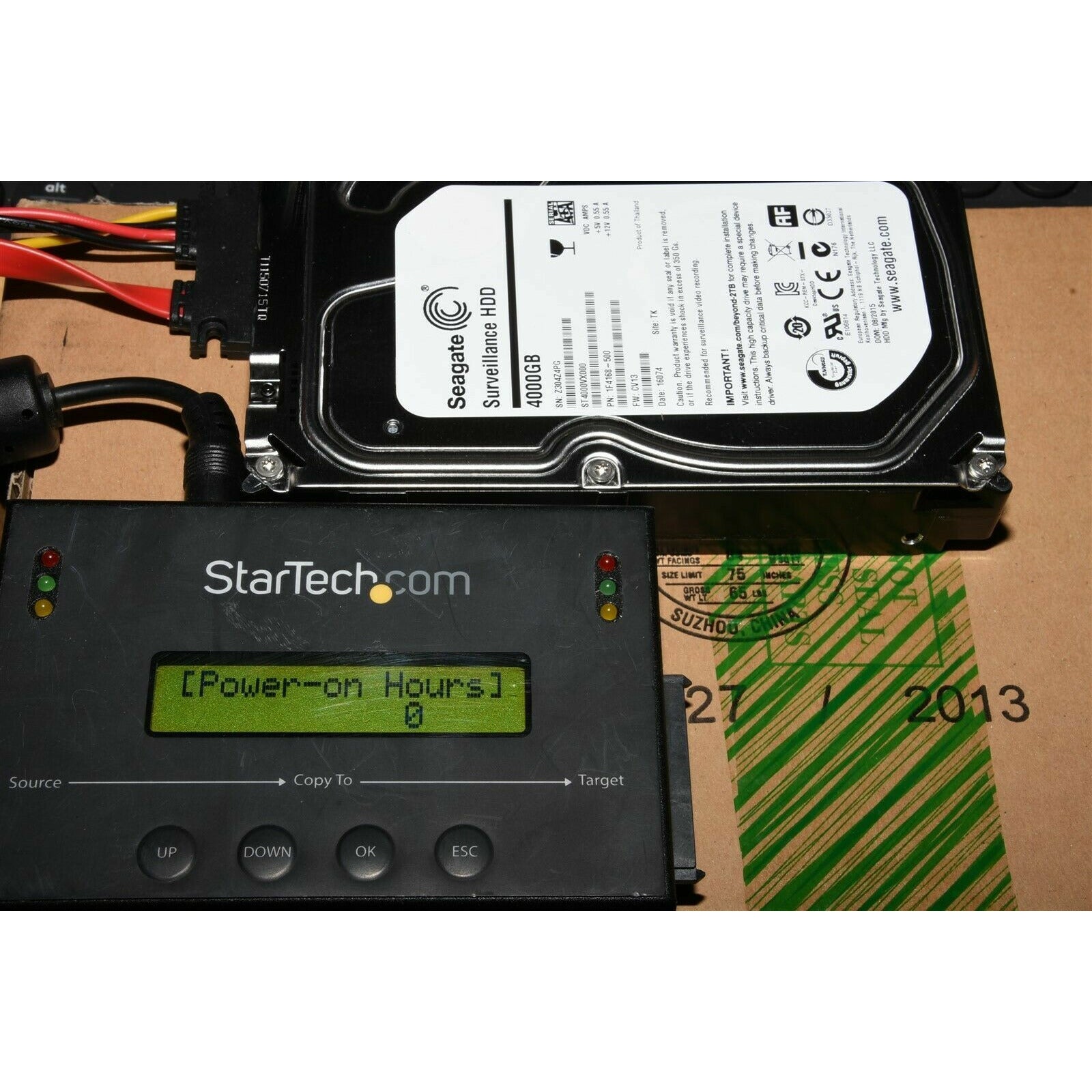 Seagate 4TB Surveillance SATA 6Gb/s 5900 RPM 3.5" Hard Drive HDD ST4000VX000 763649036358 - AloinfoUSA
