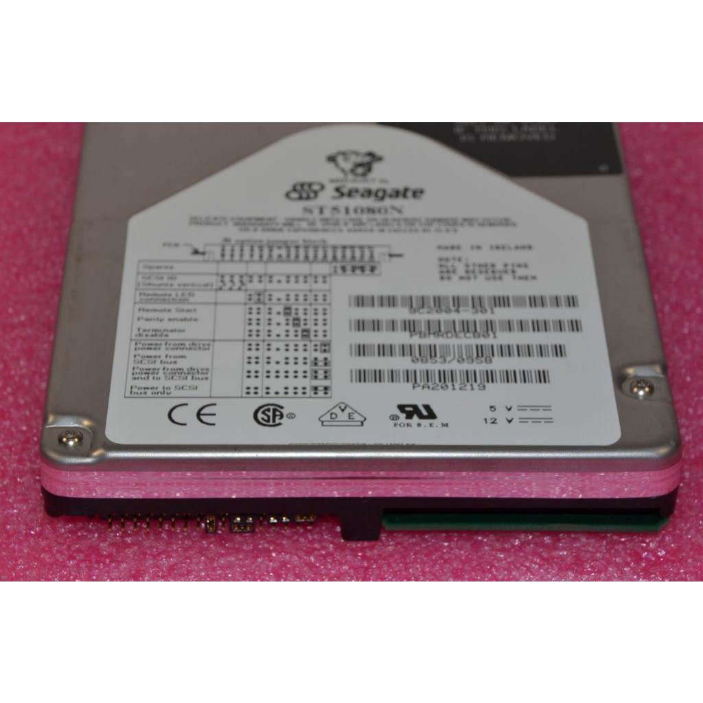 Seagate Medalist SL 1GB 1.08GB SCSI-2  HDD 50-pin ST51080N Hard Drive 7426900441492 - AloinfoUSA