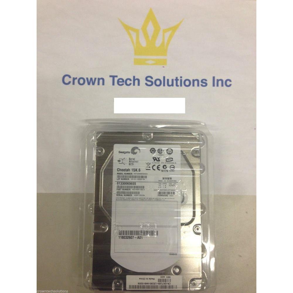SEAGATE ST3300656SS 300GB 15K SAS  3.5" HARD DRIVE 715663213598 Disco - AloinfoUSA