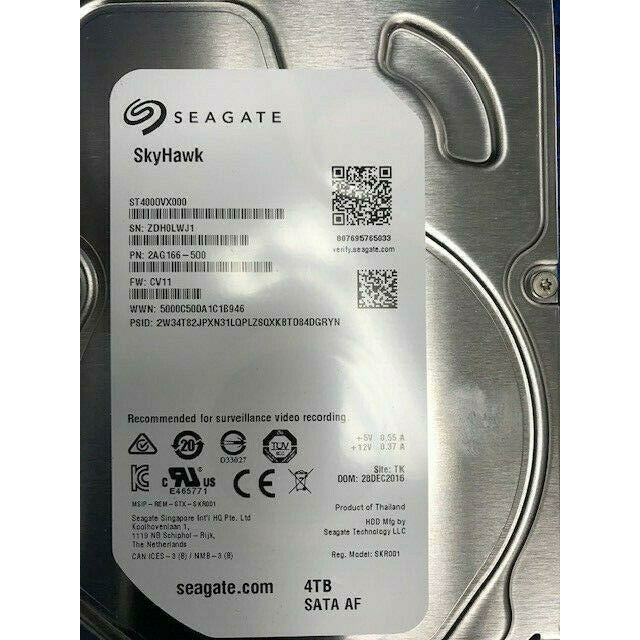 SEAGATE Surveillance ST 4000VX000 1F4168-501 FW CV14 - AloinfoUSA