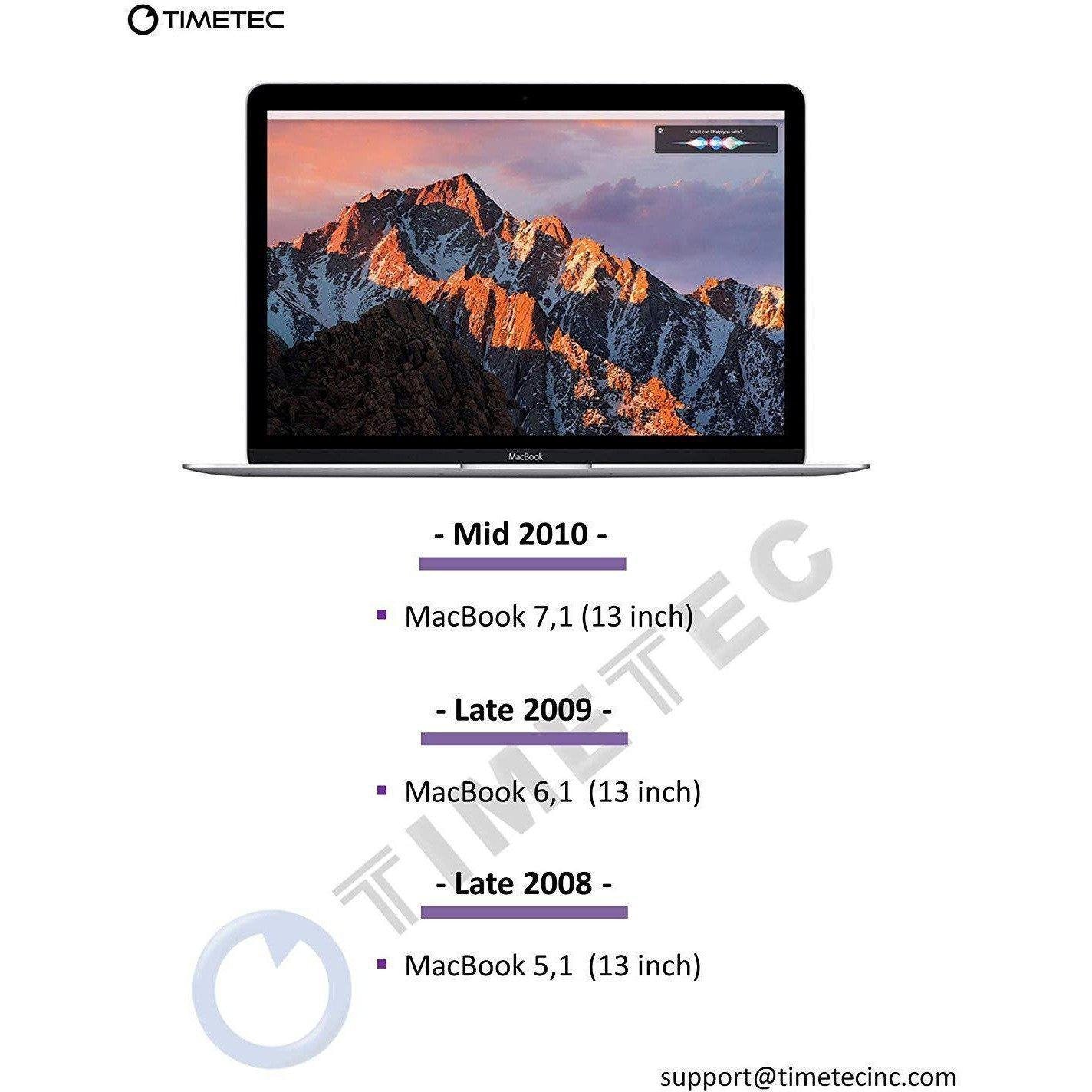 Timetec Hynix IC 8GB KIT(2x4GB) Compatible for Apple DDR3 1067MHz/1066MHz PC3-8500 SODIMM RAM Upgrade for Late 2008, Early/Mid/Late 2009, Mid 2010 MacBook, MacBook Pro, iMac, Mac Mini (8GB KIT(2x4GB)) - AloinfoUSA